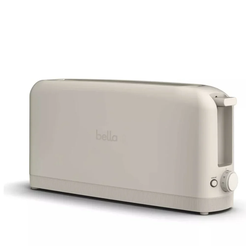 bella 2-Slice Slim Toaster Oatmilk